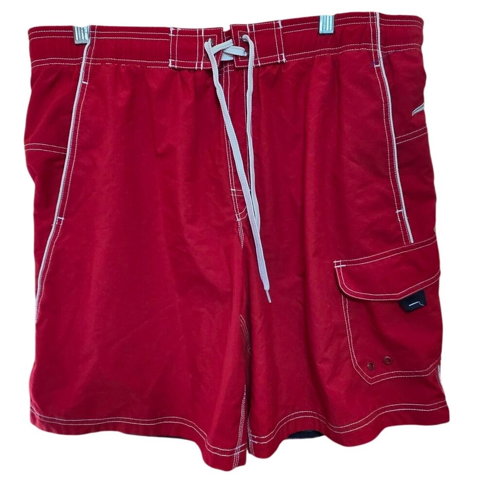 Speedo Red Swin Shorts Size Medium